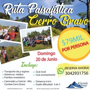 Cerro Bravo 20 Junio