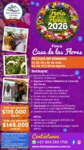 Tour entre semana Casa de las Flores Medellín Feria de las Flores 2026