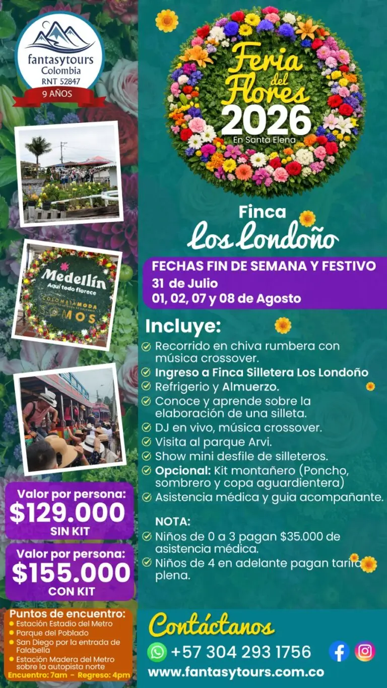 Finca Los Londoño Medellín Feria de las Flores 2026