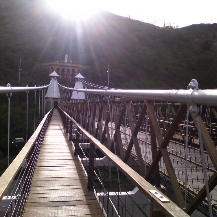 Foto del puente de Occidente, Santa Fe de Antioquia