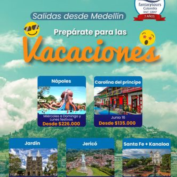 Salidas desde Medellín