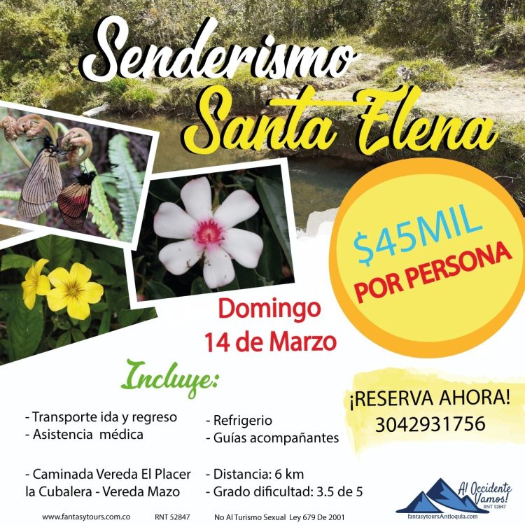 Senderismo en Santa Elena