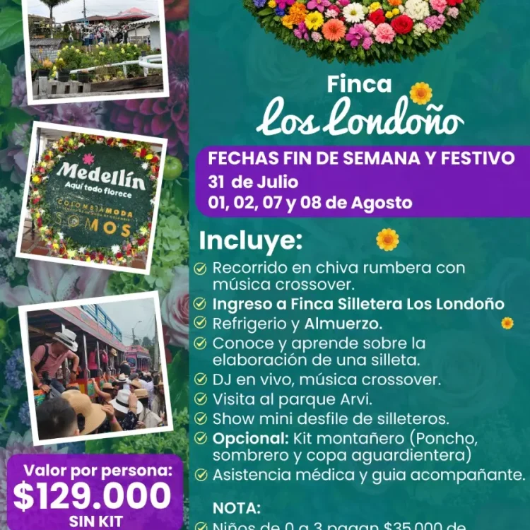 Finca Los Londoño Medellín Feria de las Flores 2026